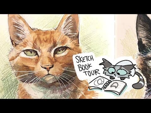 Sketchbook Tour: July - October 2024