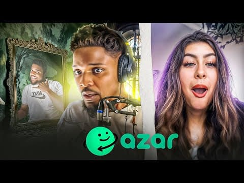 "chatting On Azar When My Mirror Reflection Starts Singing! 😱 (unbelievable Twist)"