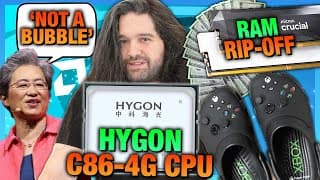 Hw News - Amd Says Ai Definitely, Absolutely Not A Bubble, New Chinese Cpus, Ram Rip-off Continues