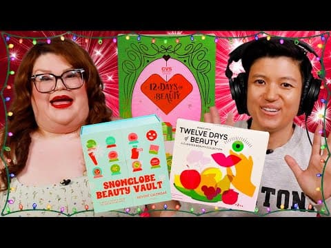 We Tried Cheap Vs. Expensive Beauty Advent Calendars | Kitchen & Jorn