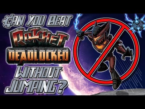 Can You Beat Ratchet Gladiator Without Jumping?