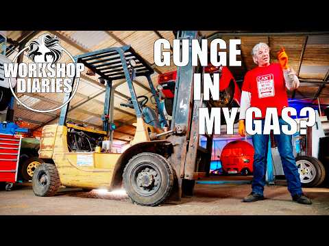 Making A Dead Forklift Run Again With Machine Shop Magic