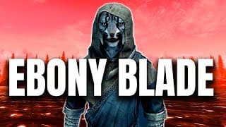 Skyrim - Most Evil Way To Upgrade Ebony Blade