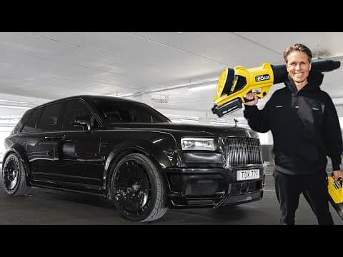 All Black Rolls Royce Transformation Update!! | Vlog 1118