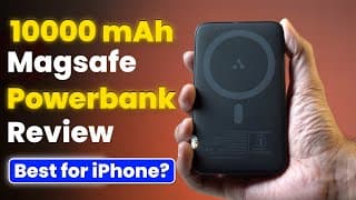 Ambrane Aerosync Pb10 Review: Best Magsafe Compatible Budget Powerbank For Iphone Wireless Charging?