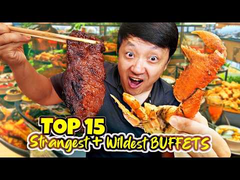 Top 15 Strangest & Wildest All You Can Eat Buffets In The World