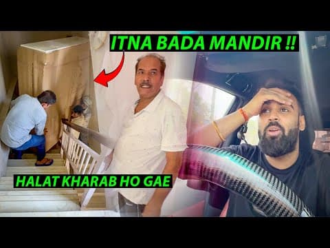 Itna Bada Mandir Aa Gya Apne New Ghar😱papa Ka Reaction 😍