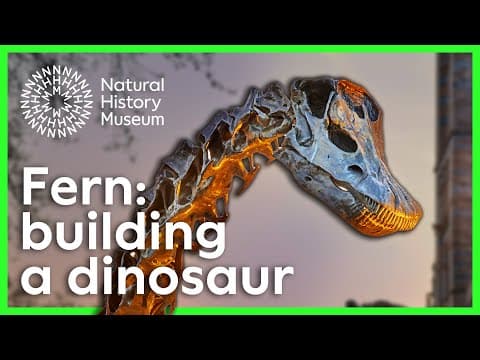 Creating A Bronze Dinosaur For The Natural History Museum Gardens | The Story Behind Fern