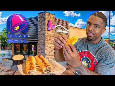 Taco Bell Fooled Us All! Steak Cheesy Dipping Burritos