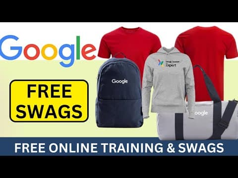 *new* Goggle Free Swags ! 5 Days Free Training And Free Swags With Certificate | Anyone Apply