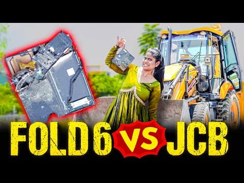 🤩தெறிக்க விடலாமா🔥₹1,16,000-ஆ காலி❌- Samsung Fold 6 Hardest Durability Test