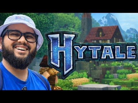 Playing Minecraft 2 (hytale) For The First Time