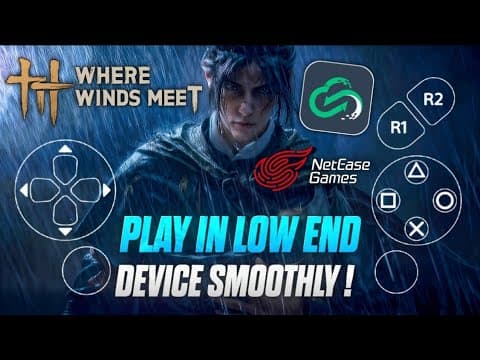 🔥Play *Where Wind Meet* in Low End Device😱 | Netease Cloud Game Review!