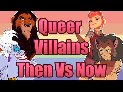Evolution Of The Queer Coded Villain - Art Commentary