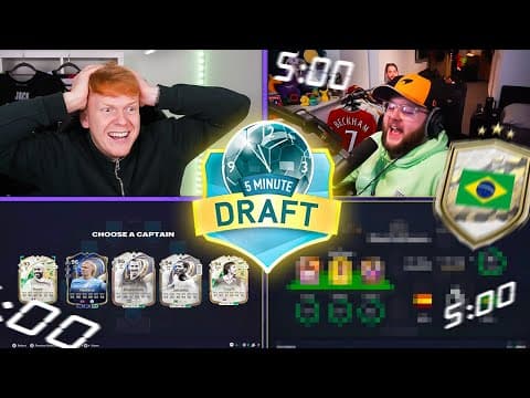 Disaster In Toty 5 Minute Fut Draft!! So Many Coins Lost!! Fc 26