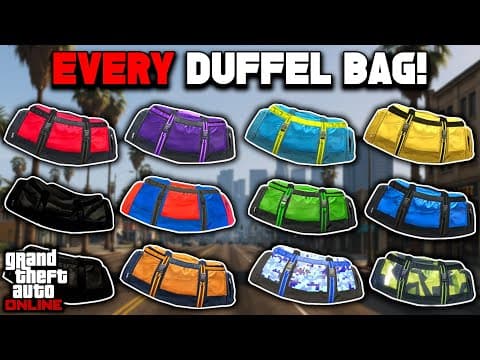 How To Get Every Duffel Bag In Gta 5 Online Solo For All Consoles 2026! (no Beff)