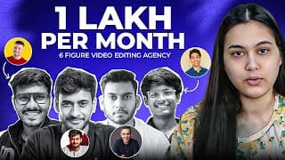 How To Start A 6-figure Video Editing Agency In India (step-by-step Guide) | @aasil_khan_