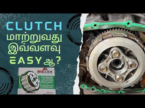 5 நிமிஷத்துல 🏍️  Clutch Assembly மாத்திடலாமா 🔥😱 - என்னென்ன கொண்டு வராங்க பாருங்க #reels #automobile