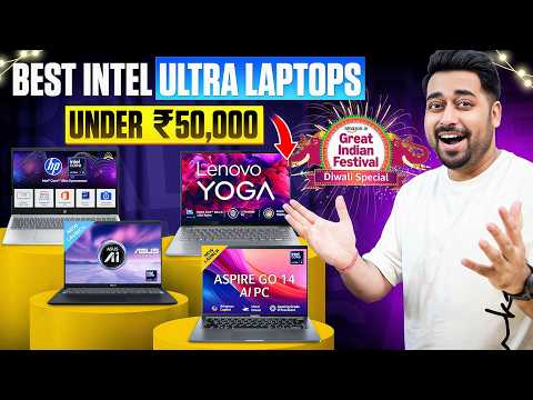 🚀 Top 5 Intel Ultra 5 Ai Laptops Starting ₹50,000 💥 Amazon Great Indian Festival Diwali Special