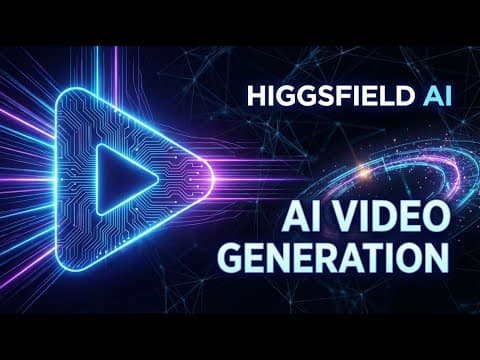 Ai Video Generation With Higgsfield Ai