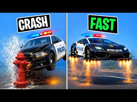Every Time I Crash My Police Car Gets Faster In Gta 5