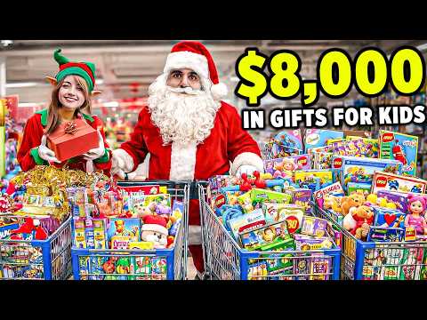Bringing Christmas To Kids With $8,000 Worth Of Gifts