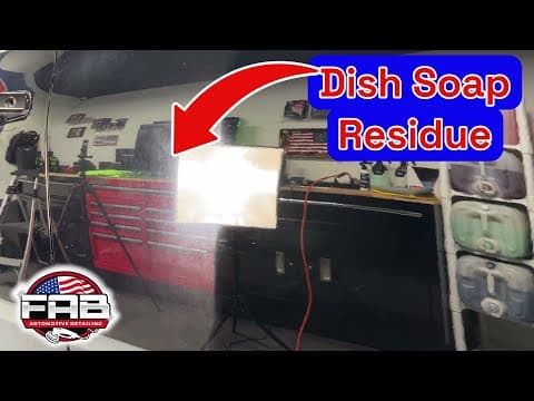 Dawn Dish Soap Wreaks Havoc On Paint!  This Is Why You Don't Use It.