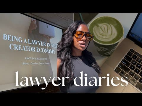 Balancing Work And Travel While Growing A Business, Speaking At My Law School | Lawyer Diaries