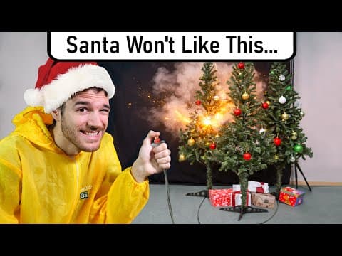 I Made The Most Dangerous Christmas Tree