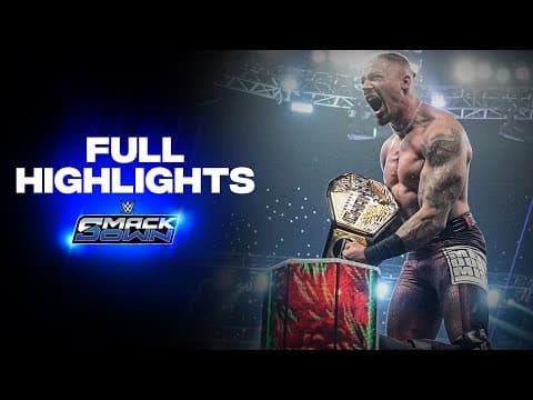 Full Smackdown Highlights: Dec. 26, 2025