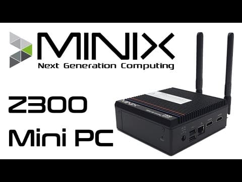 2025 Minix Neo Z 300 Zero Db Mini Pc Review