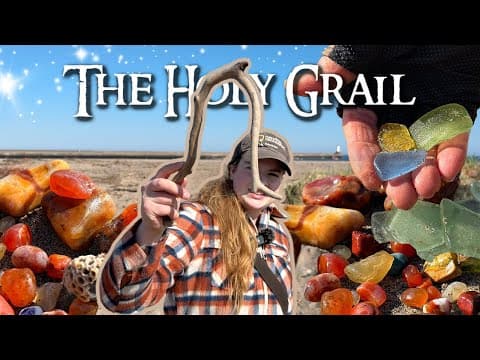 Holy Grail For Beach Combers! Springtime Beachcombing & Rockhounding At The Coast & River