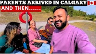 Parents Finally Arrived In Calgary Canada 🇨🇦 | Magic Waterfalls Never Seen On Youtube Before