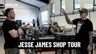 Jesse James' Shop Tour With Andy Stumpf: Elon Musk's Gun, Choppers, & More [full Episode]