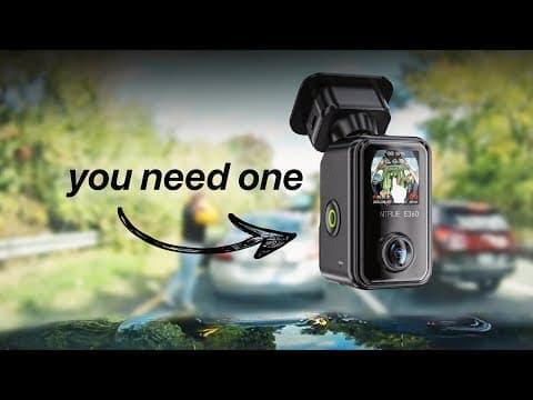You Need A Dash Cam In 2025 - Vantrue E360 Review