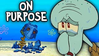 Every Time Squidward's House Was Destroyed!