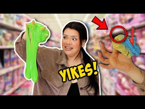 I Tried Store Bought Slime 🫣