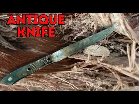 Vintage Rusty Chef's Knife Restoration