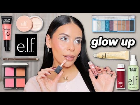 Winter Glow Up Using Only E.l.f. Makeup 😍❄️