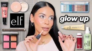 Winter Glow Up Using Only E.l.f. Makeup 😍❄️