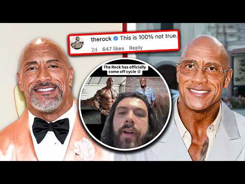 The Rock Has Officially Responded To Steroid Allegations