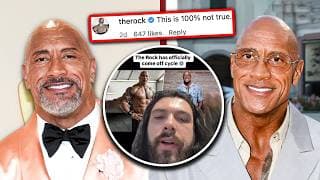 The Rock Has Officially Responded To Steroid Allegations