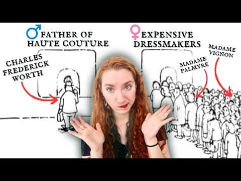 The house Of Worth's Glass Escalator : Sexism In Fashion History And Haute Couture