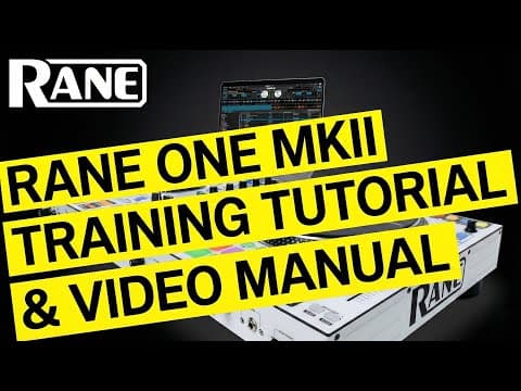 Rane One Mkii Video Manual & Training Tutorial