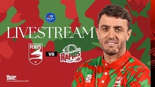 Live 🔴 | Leicestershire Foxes Vs Worcestershire Rapids - Metro Bank One Day Cup