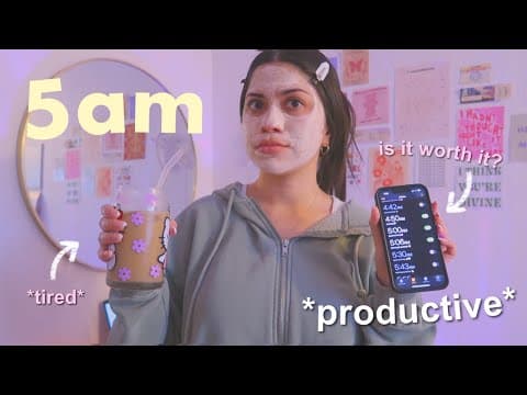 Waking Up At 5am For A Week…