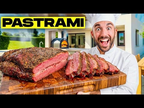 Ho Cucinato Il Pastrami Migliore Della Mia Vita!! - 24 Ore Di Cottura!!