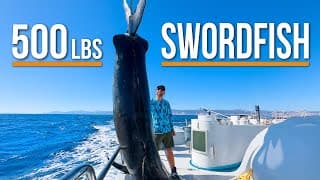 Sight Fishing Monster Swordfish On The Surface