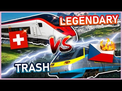 Swiss Trains Go Faster... By Going Slower?!