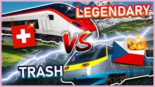 Swiss Trains Go Faster... By Going Slower?!